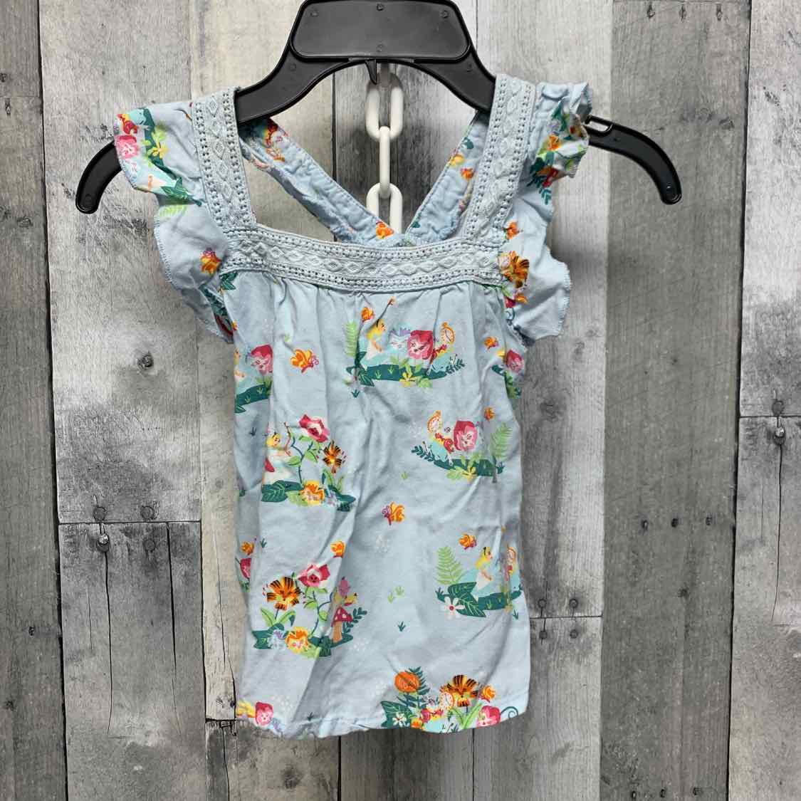 Size 4T Blue Graphic Disney Tank Top