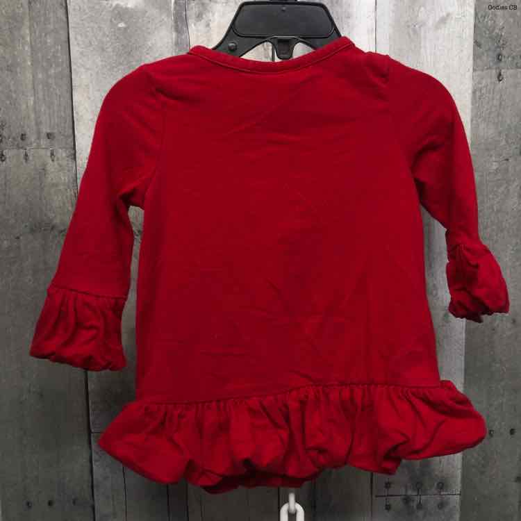 Size 18 Months Red Graphic B Brand Long Sleeve Shirt