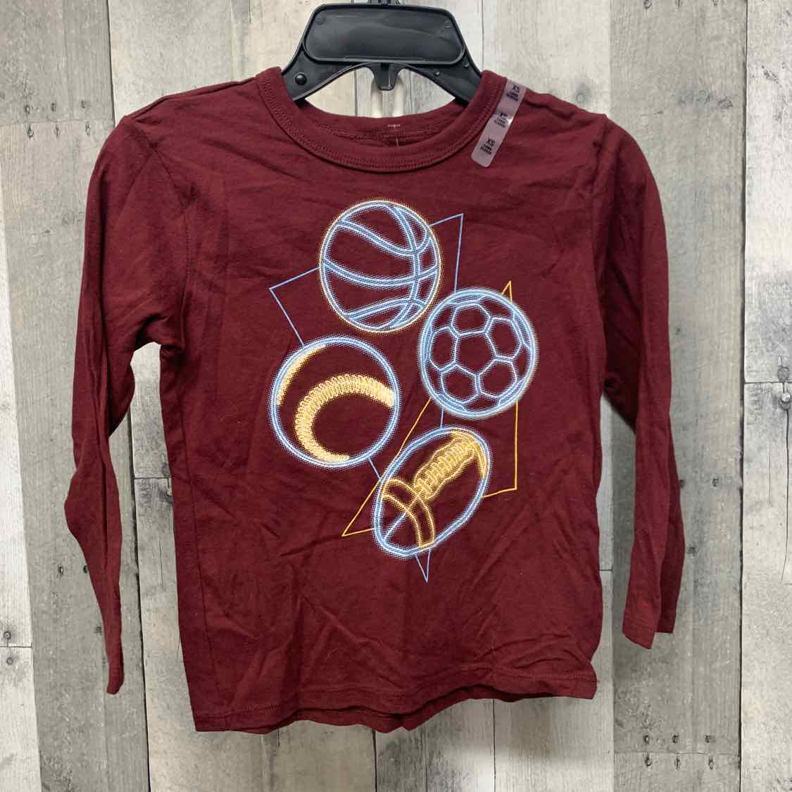 Size 4T Red Children's Place Long Sleeve Shirt