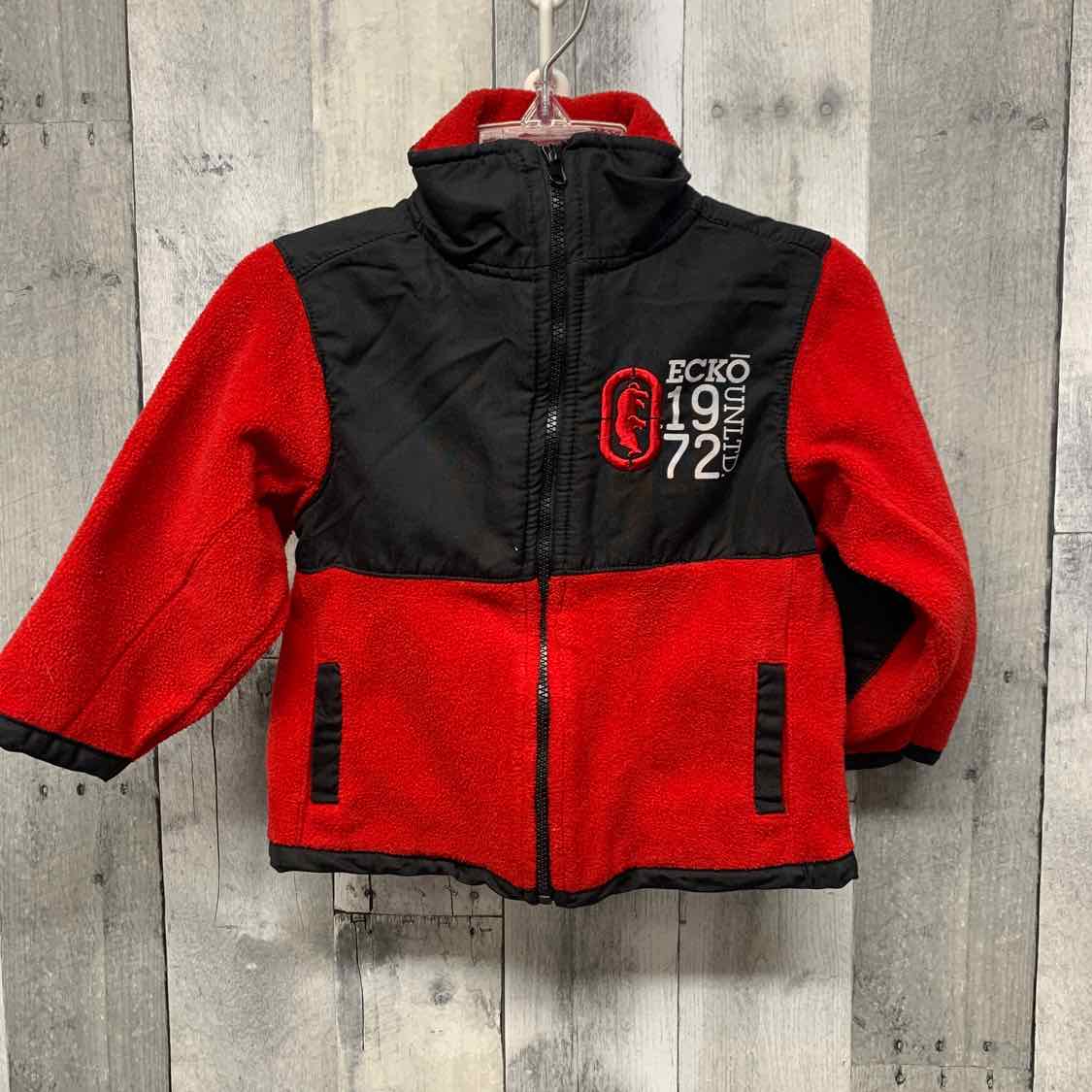 Size 18 Months Red/Black Ecko Light Jacket