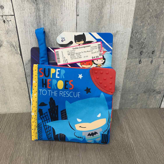 DC Comics Blue/Red Soft Book