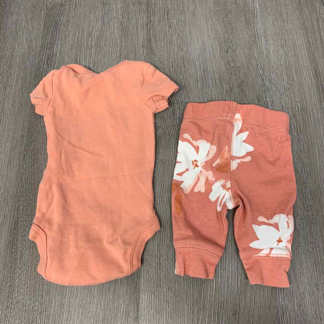 Size Preemie Pink Carter's Shirt/Pants