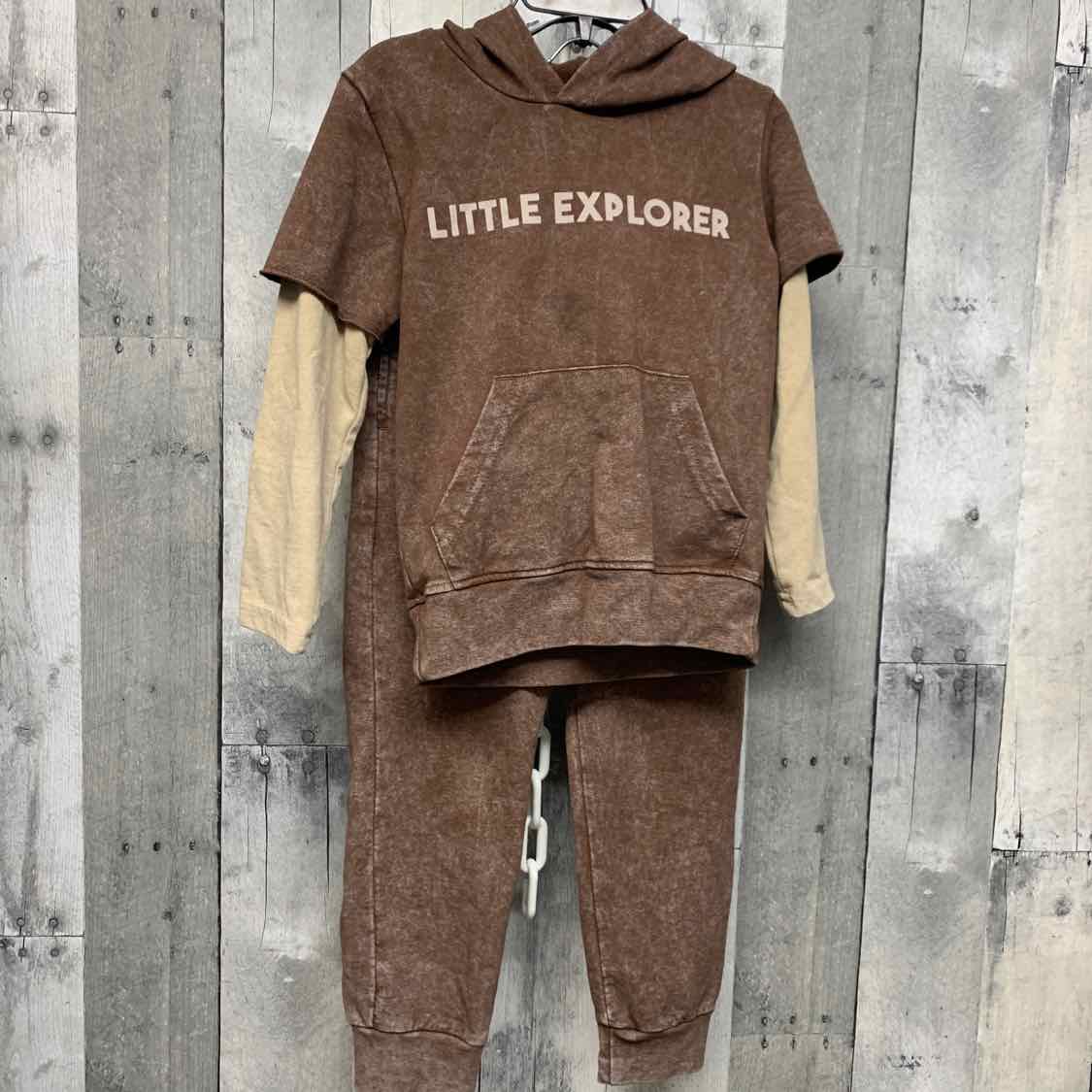Size 3T Brown Okie Dokie Shirt/Pants