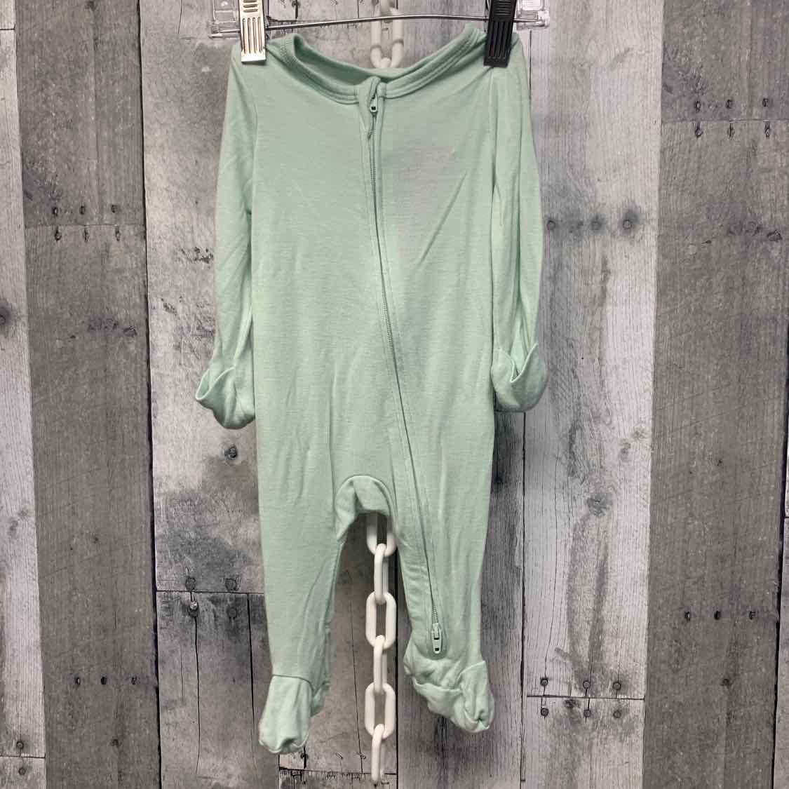 Size Newborn Green Cloud Island Footy PJs