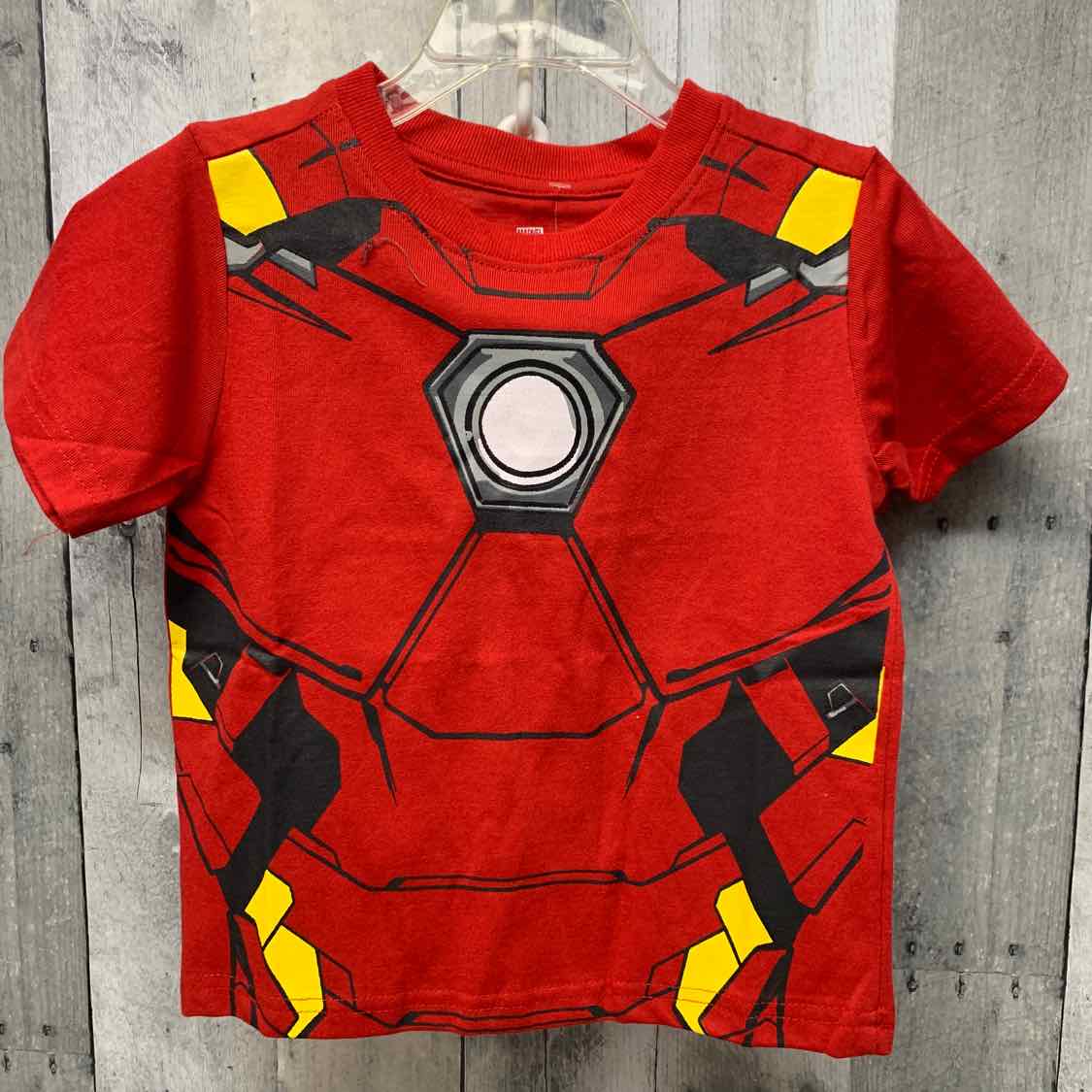 Size 3T Red Graphic Marvel T Shirt