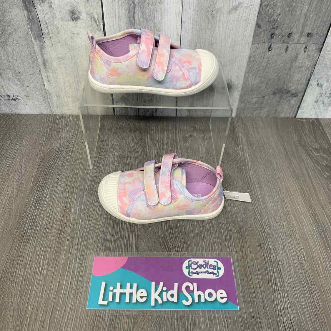 Size 7 Purple Print Jumping Beans Sneakers