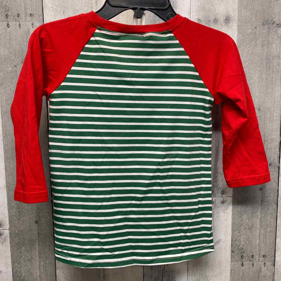 Size 6/7 Red/Green Mid Brand Long Sleeve Shirt