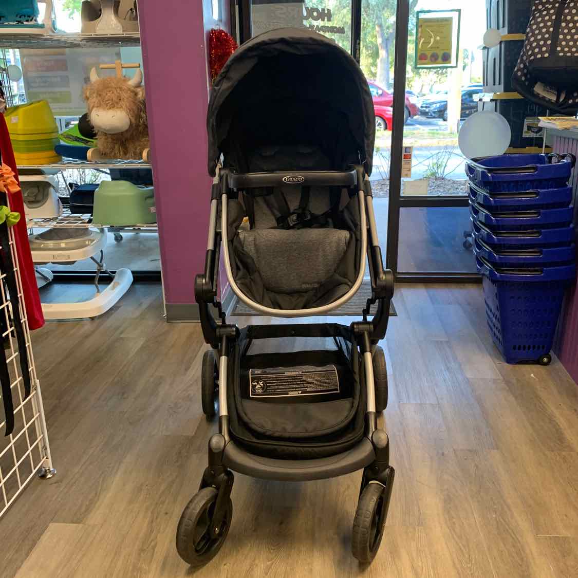 Graco Black/Gray Stroller - Single