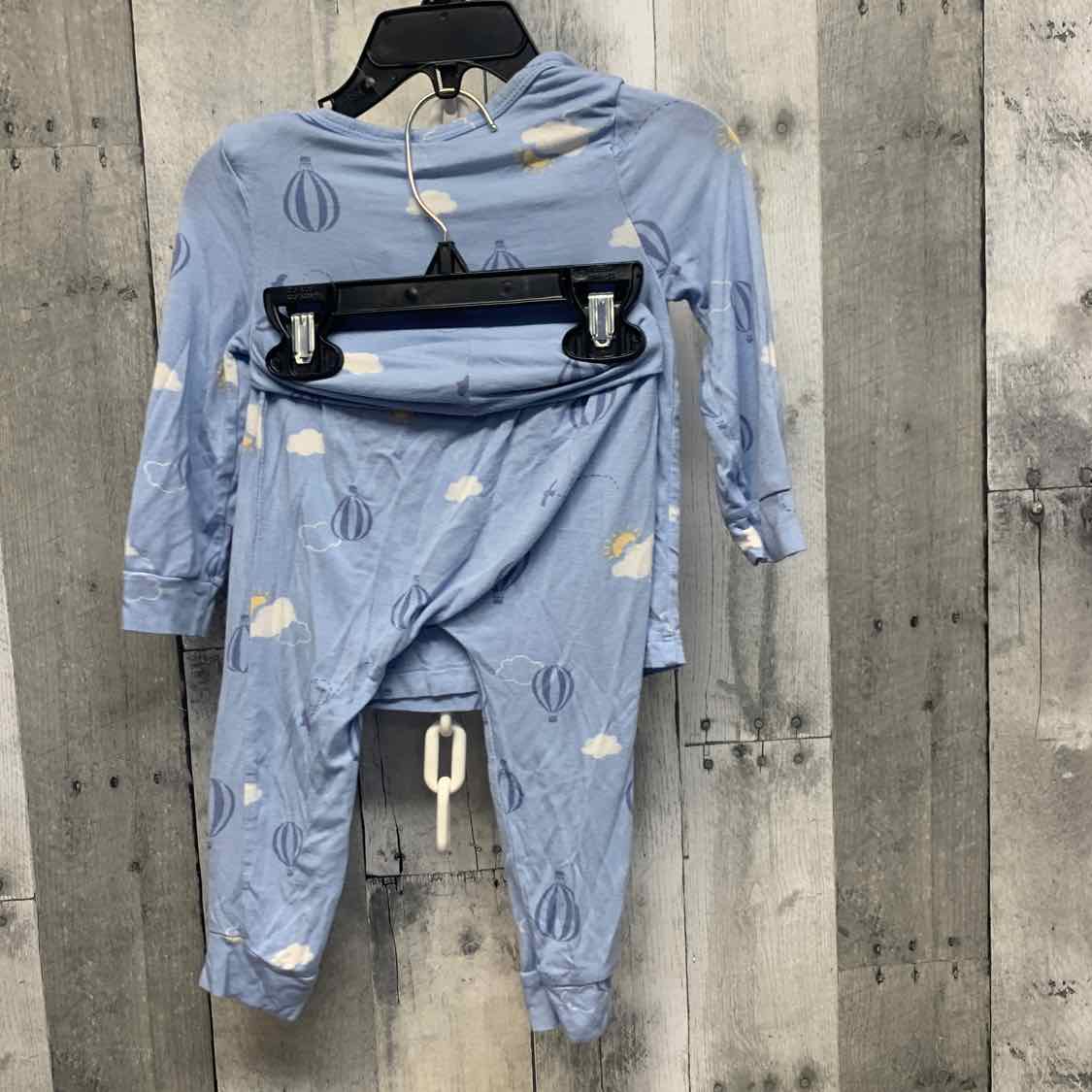 Size 12 Months Blue/White Child of Mine Shirt/Pants