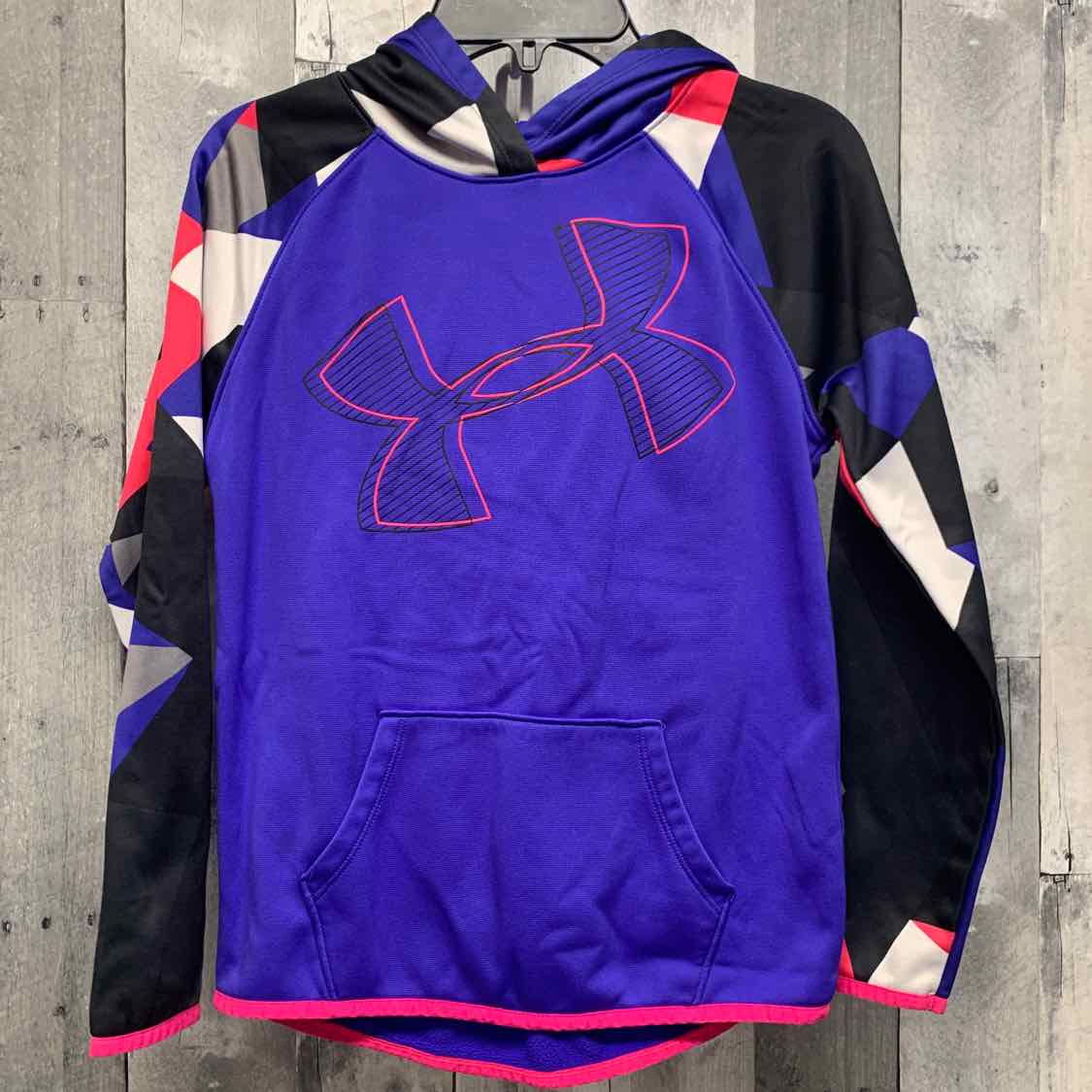 Size Medium Purple/Black Sport Brand Pull Over