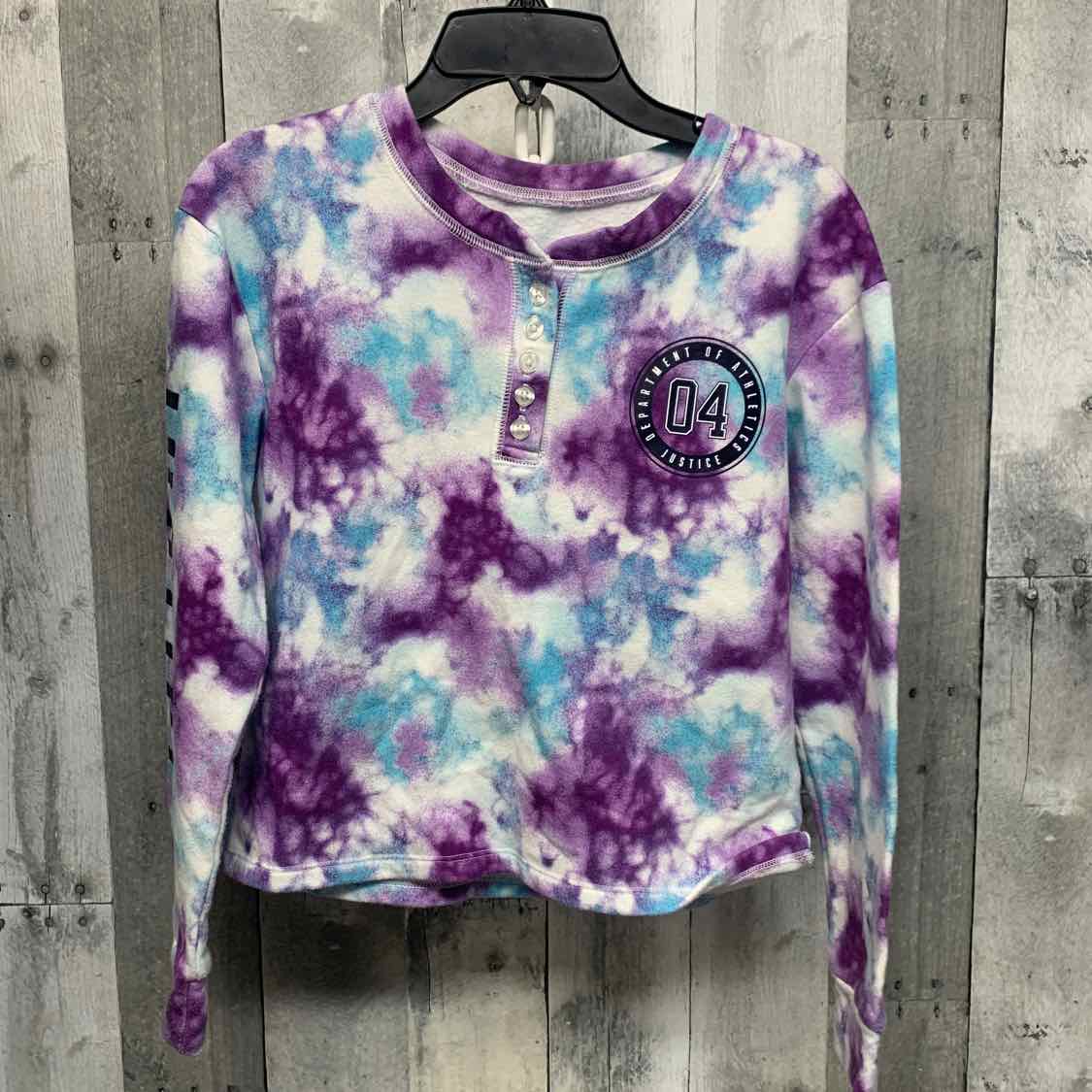 Size 10 Purple/Blue Justice Pull Over