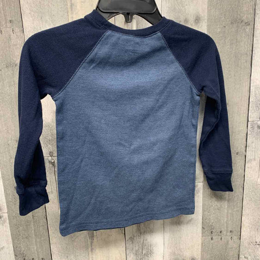 Size 5 Navy Graphic Jumping Beans Long Sleeve Shirt