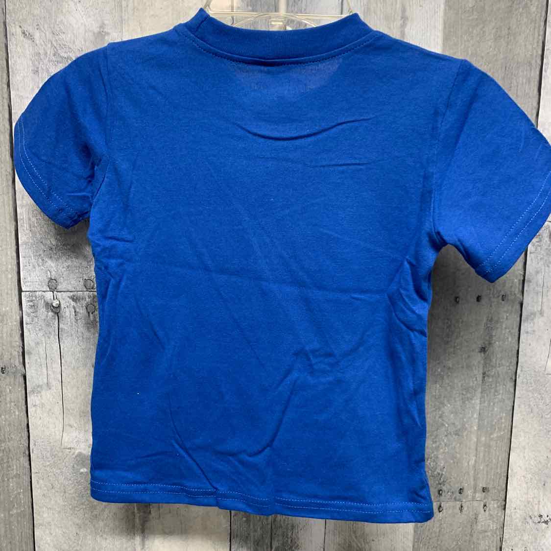 Size 4 Blue Graphic Marvel T Shirt