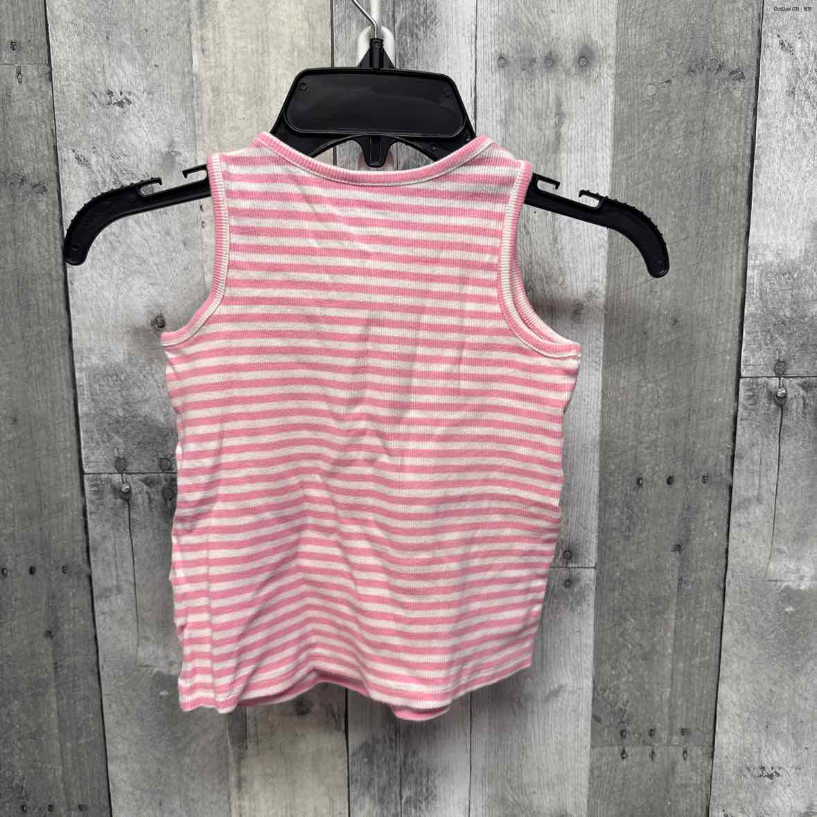 Size 5T Pink/White Children's Place Tank Top