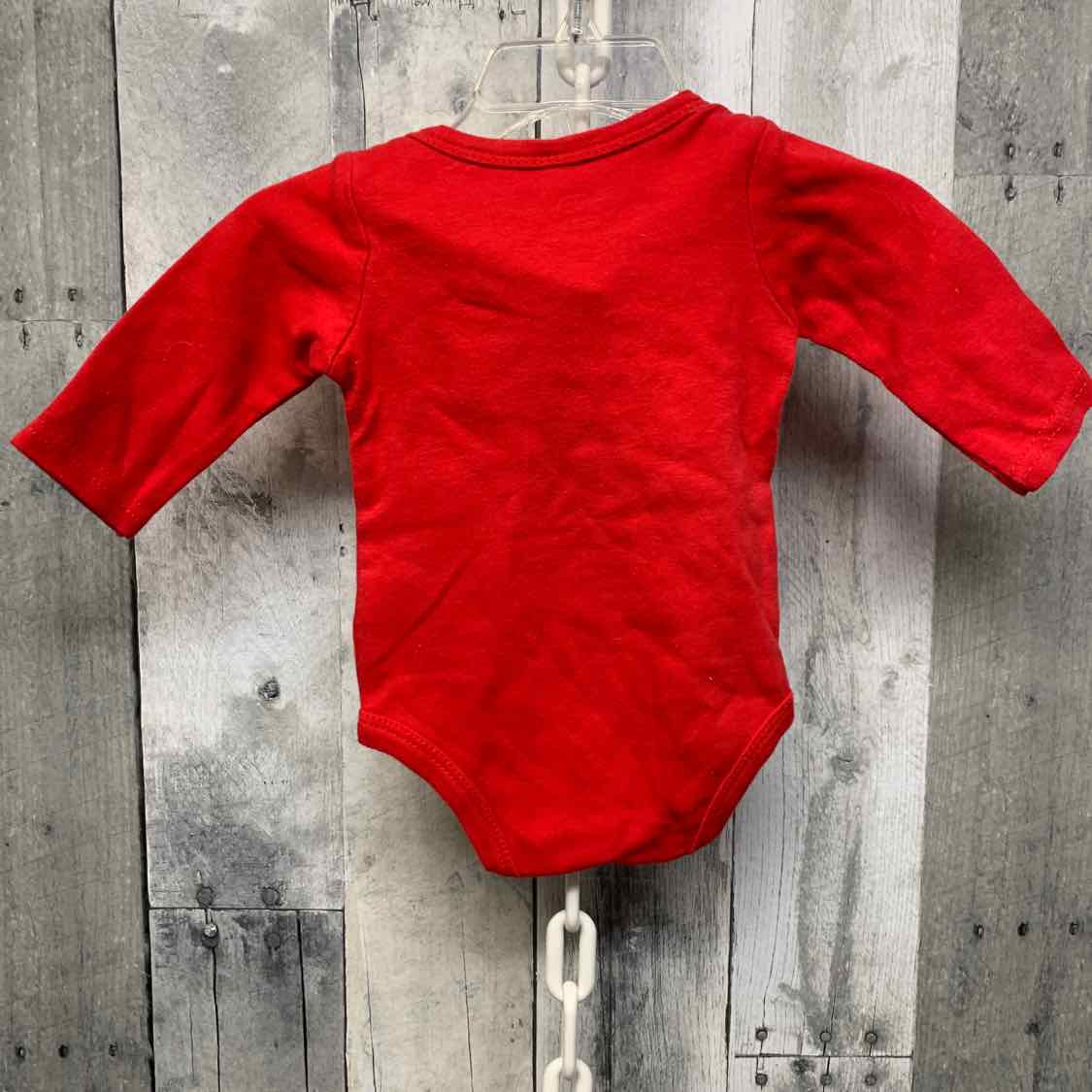 Size 0-3 Months Red B Brand Bodysuit