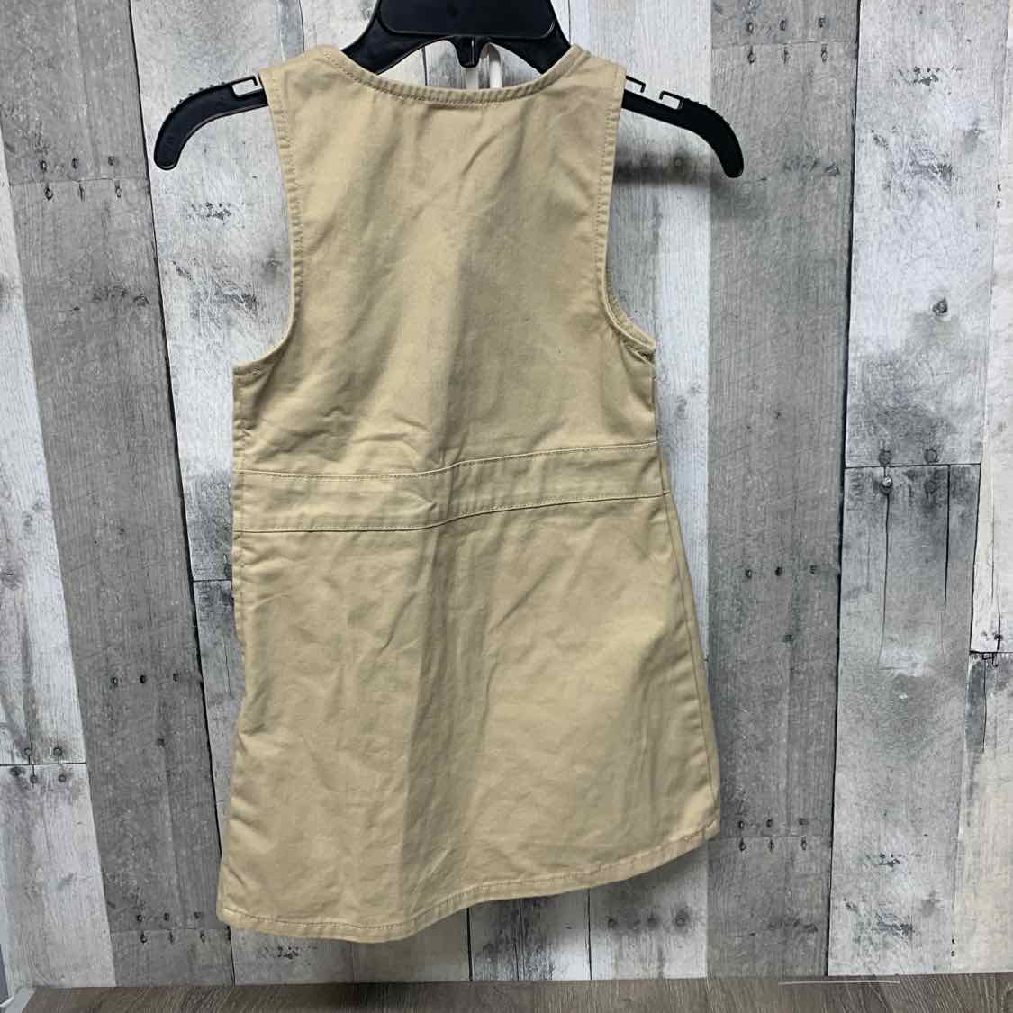 Size 5 Tan/Navy French Toast Dress