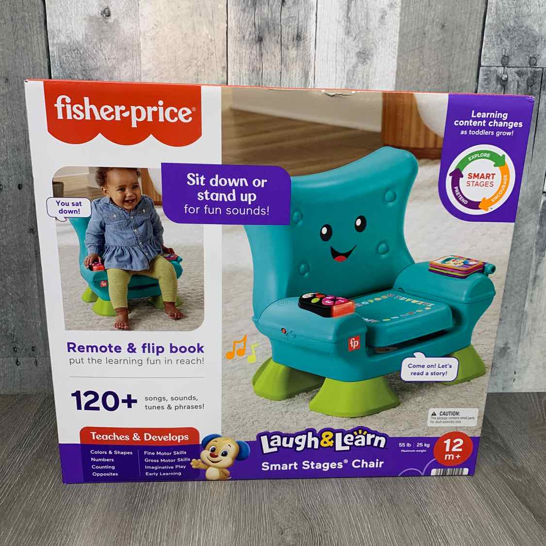 Fisher Price Blue/Green Interactive Baby Toy