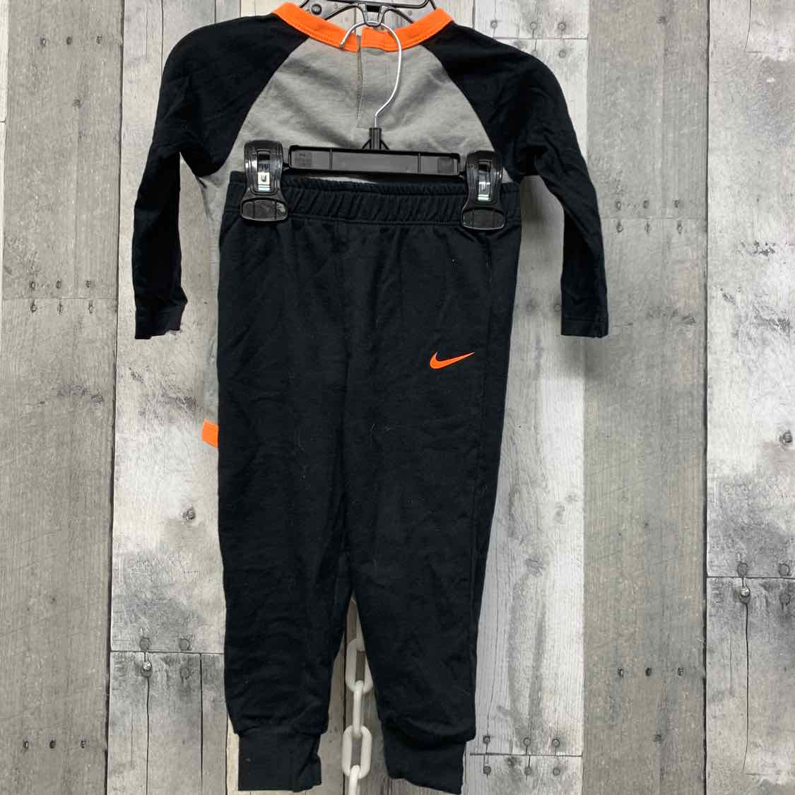 Size 18 Months Orange/Black Sport Brand Shirt/Pants