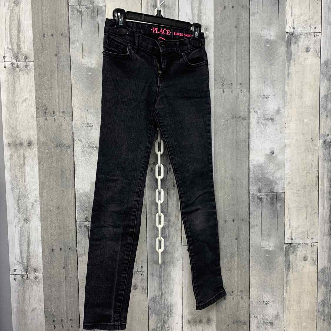 Size 8 Slim Black Denim Children's Place Jeans