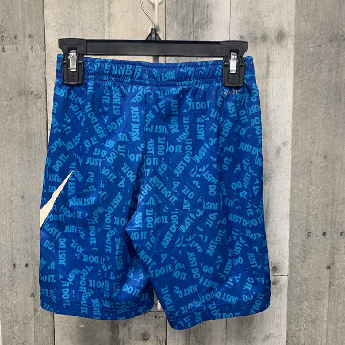Size 7 Blue Print Sport Brand Shorts - Athletic