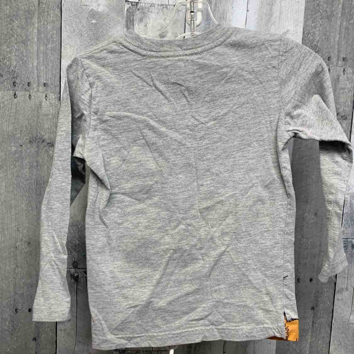 Size 5 Gray Graphic Dr Seuss Long Sleeve Shirt