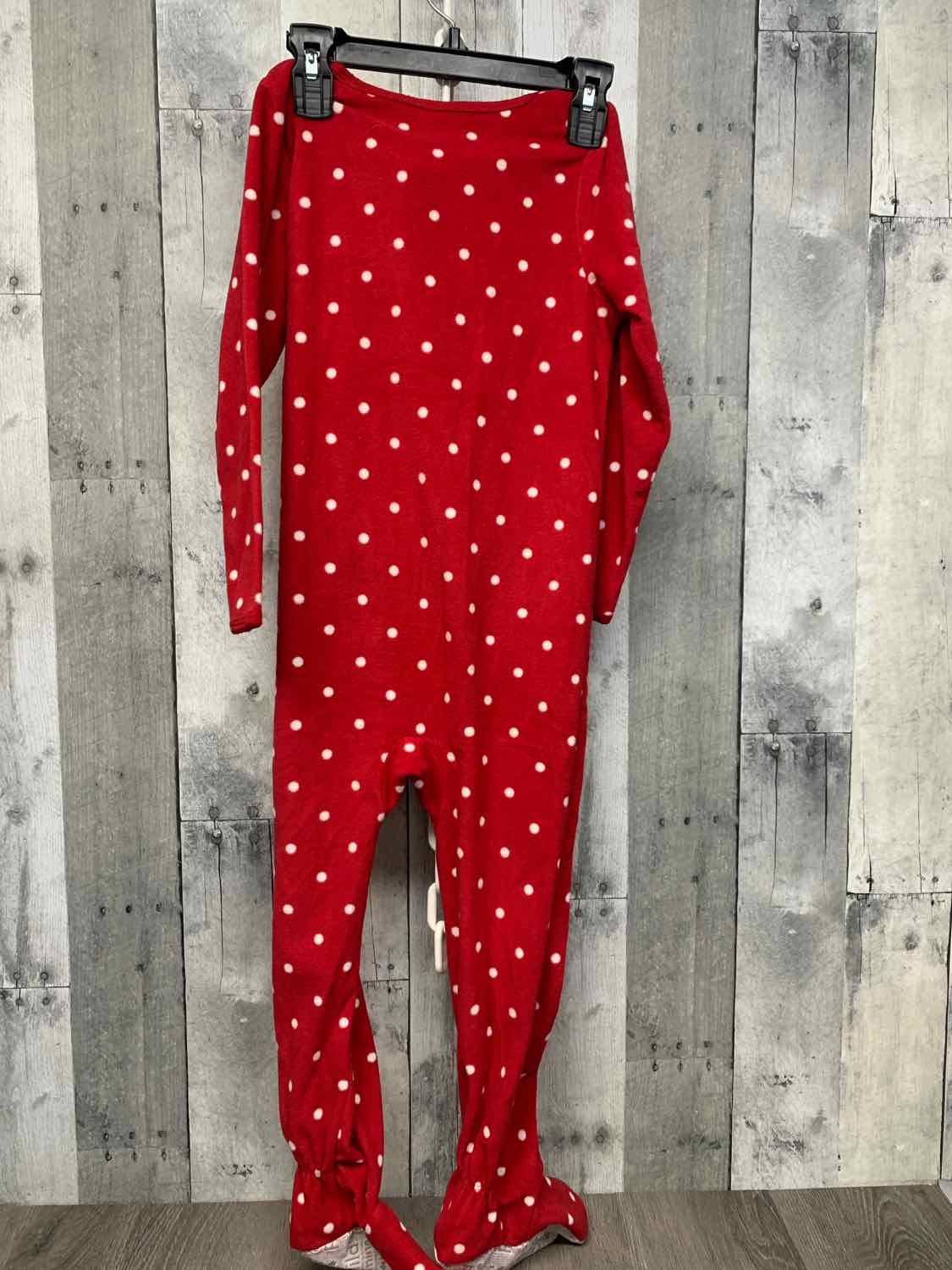 Size 5T Red/White Child of Mine Footy PJs
