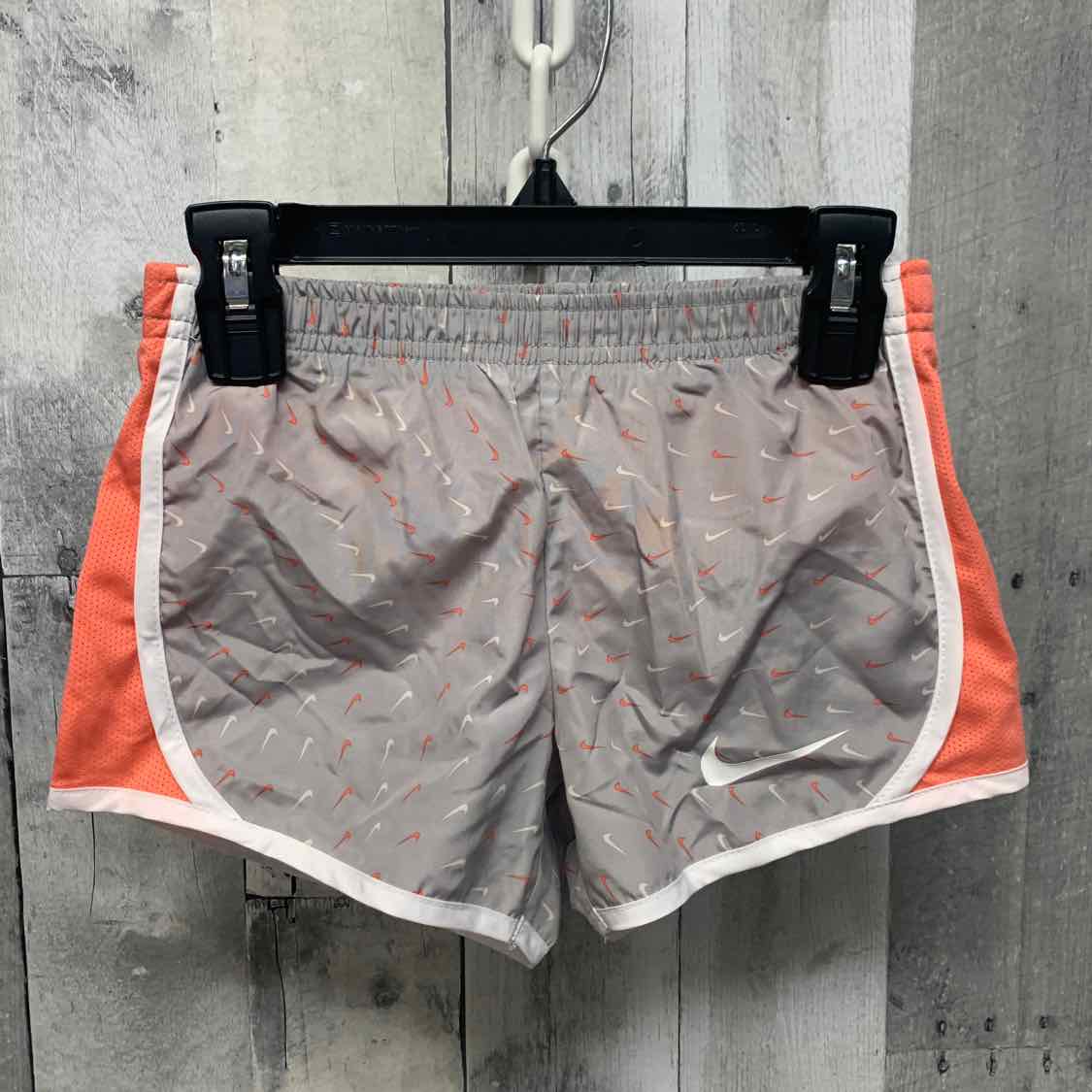 Size 6 Gray/Orange Sport Brand Shorts - Athletic