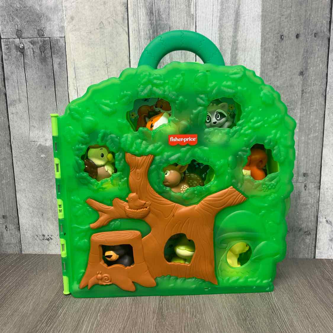 Fisher Price Green Little People Set