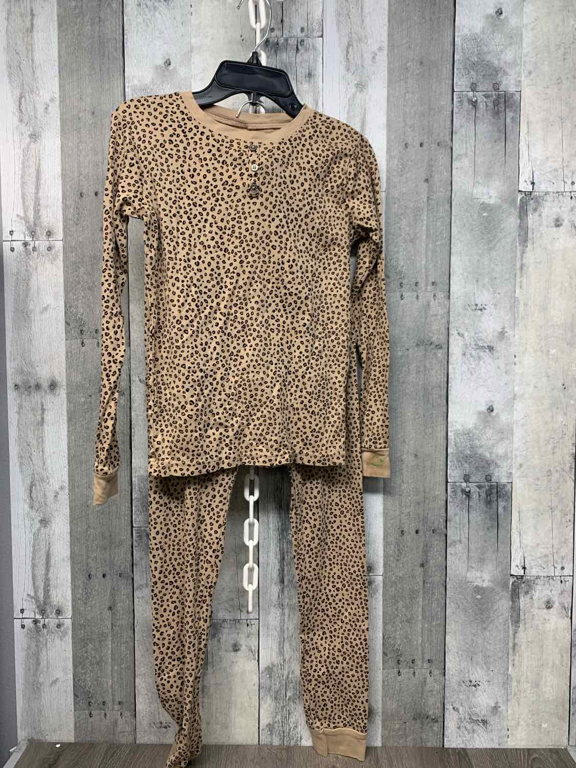 Size 14 Tan Animal Print Carter's 2pc PJs