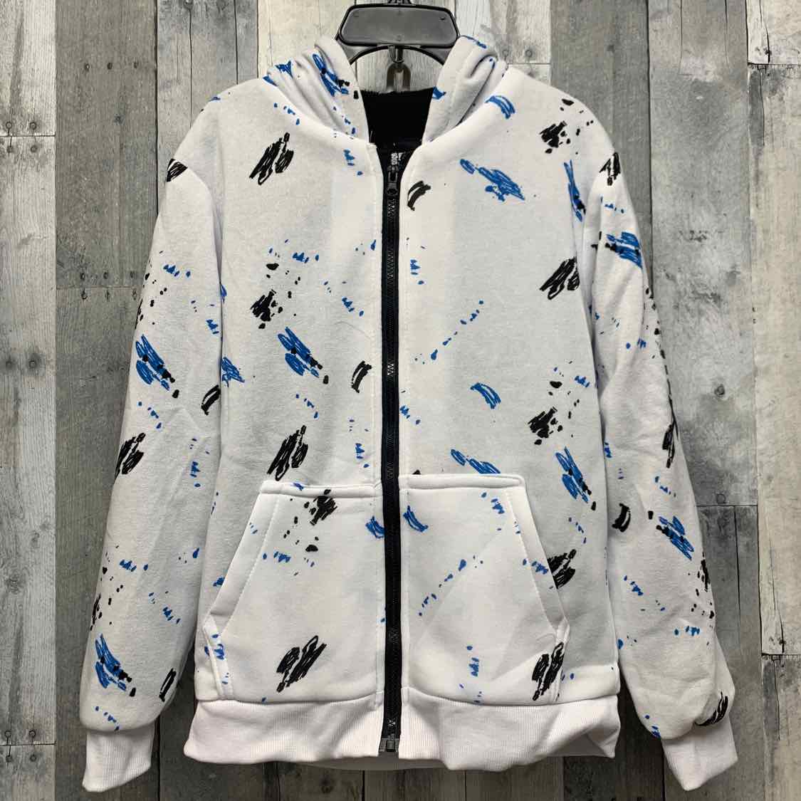Size Medium White/Blue B Brand Light Jacket