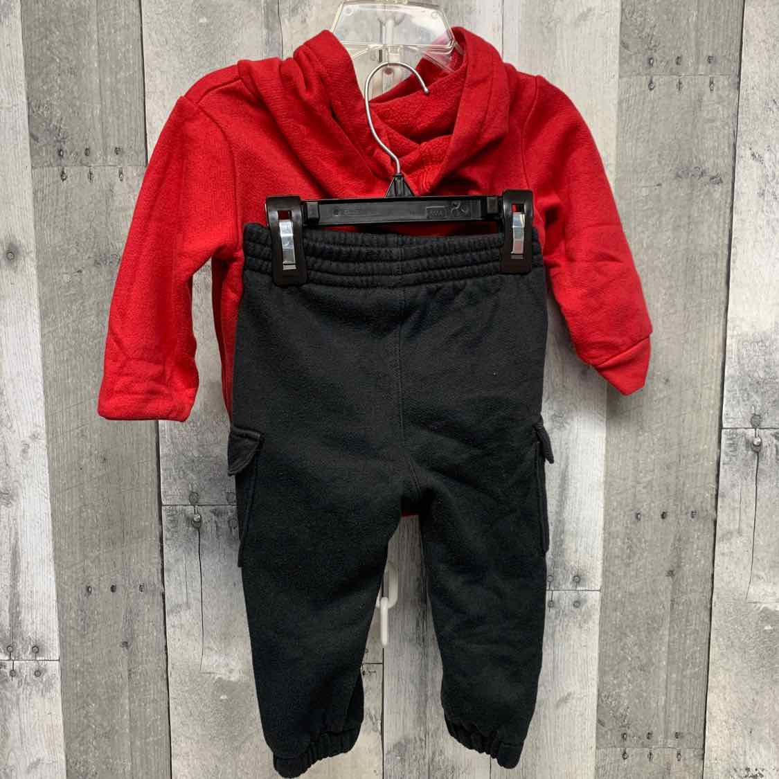 Size 18 Months Red/Black Sport Brand Jacket/Pants