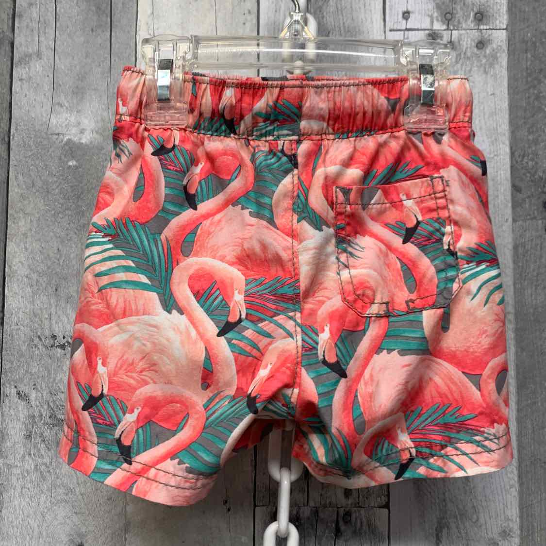 Size 18-24 Months Pink Print Old Navy Swim Trunks