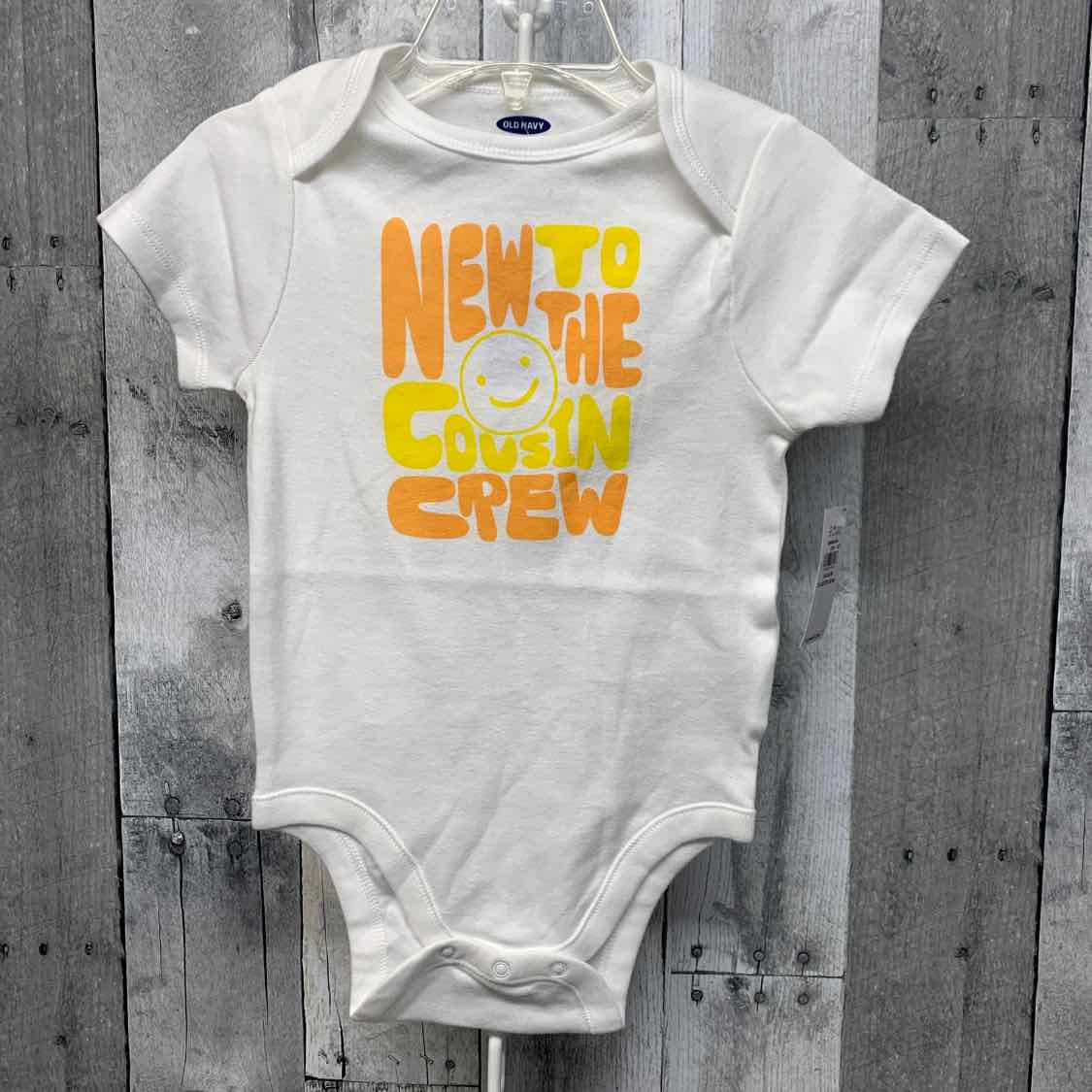 Size 18-24 Months White Graphic Old Navy Bodysuit