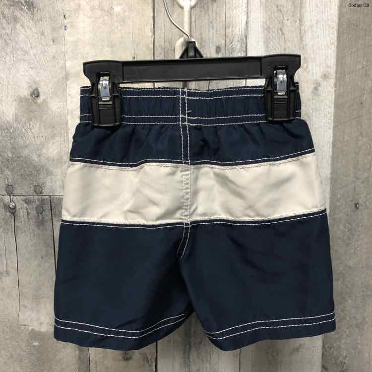 Size 12 Months Navy/White Nautica Swim Trunks
