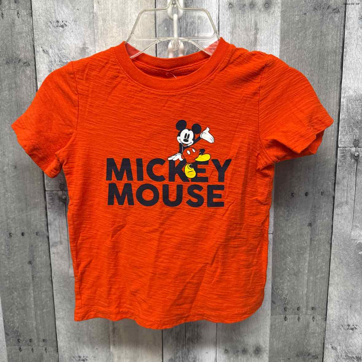 Size 5T Orange/Black Disney T Shirt