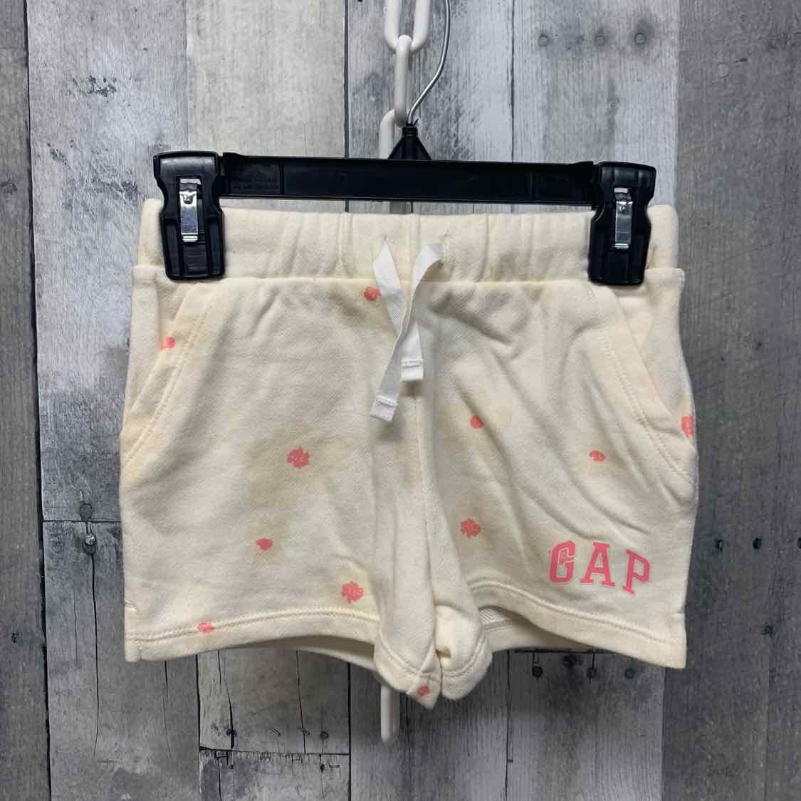 Size 4 Ivory Print Gap Shorts - Athletic