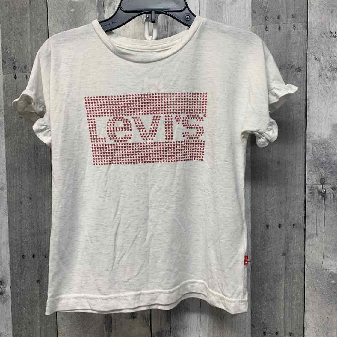 Size Medium Gray Graphic Levi Short Sleeve Shirt - OodlesCB