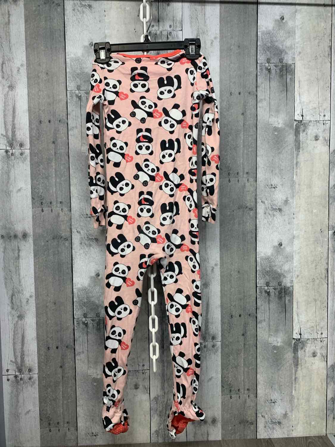 Size 4T Pink/Black Children's Place Footy PJs