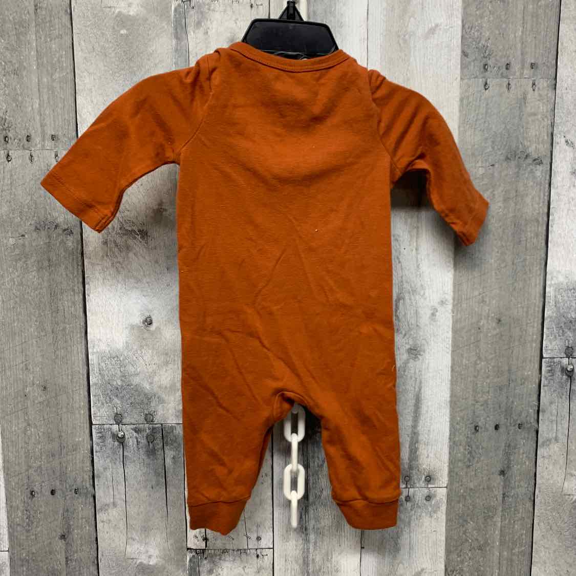 Size 0-3 Months Brown Graphic Cat & Jack Romper