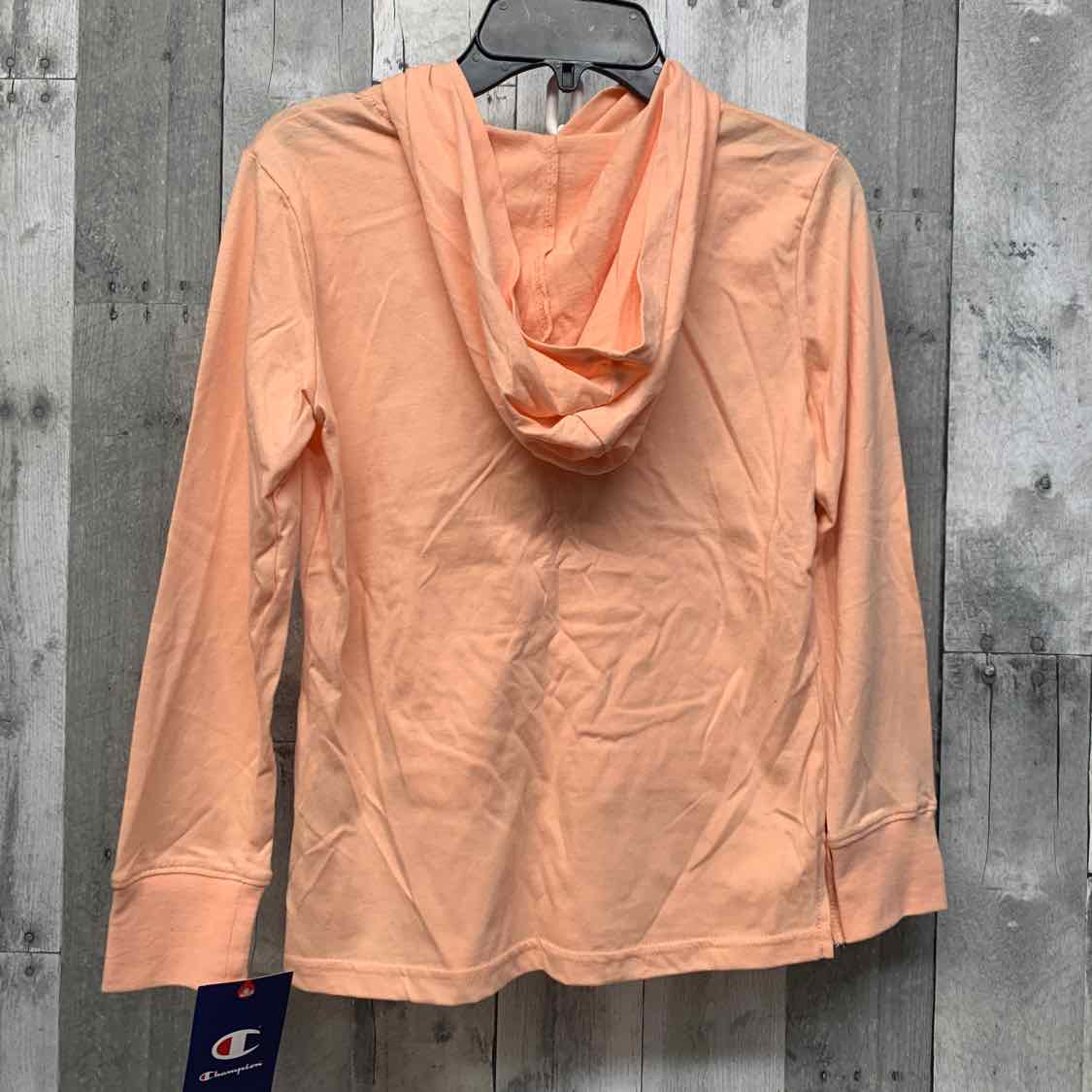 Size Medium Peach Graphic Champion Long Sleeve Shirt