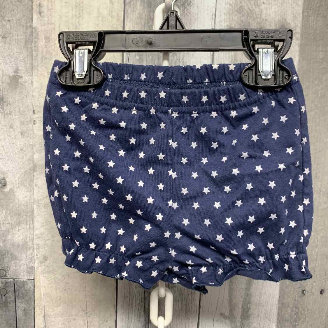 Size 12 Months Navy/White B Brand Shorts - Athletic