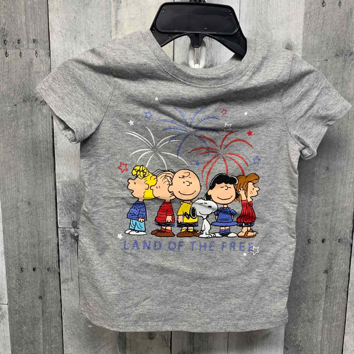 Size 4 Gray Graphic Jumping Beans T Shirt