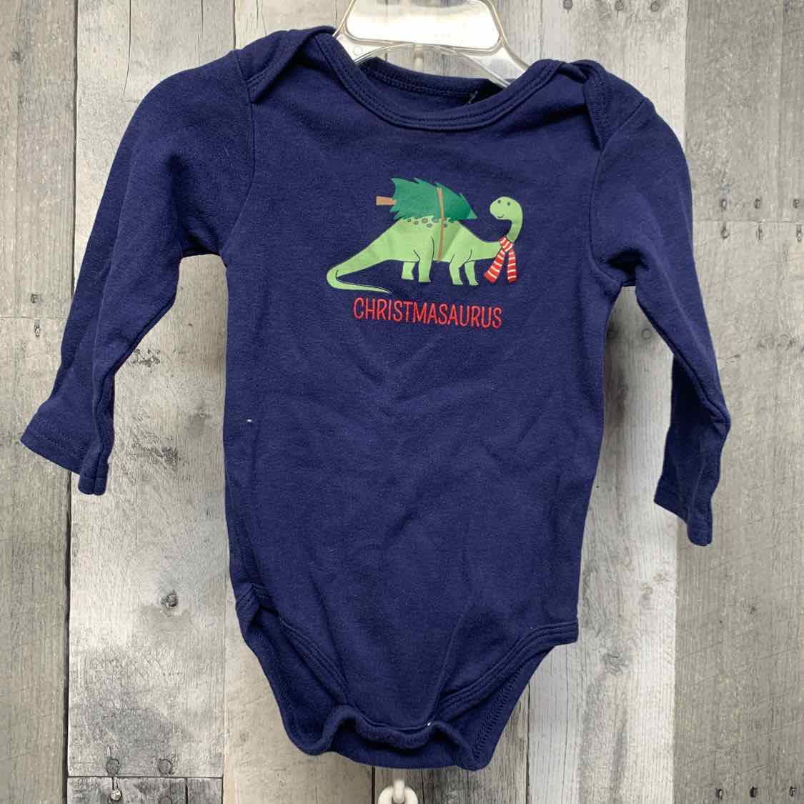 Size 9-12 Months Navy Holiday Brands Bodysuit