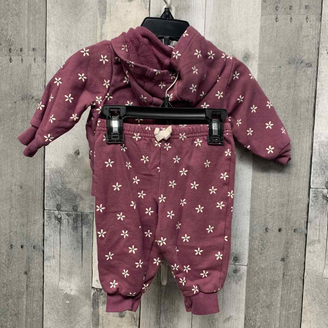 Size 6 Months Purple Carter's Jacket/Pants