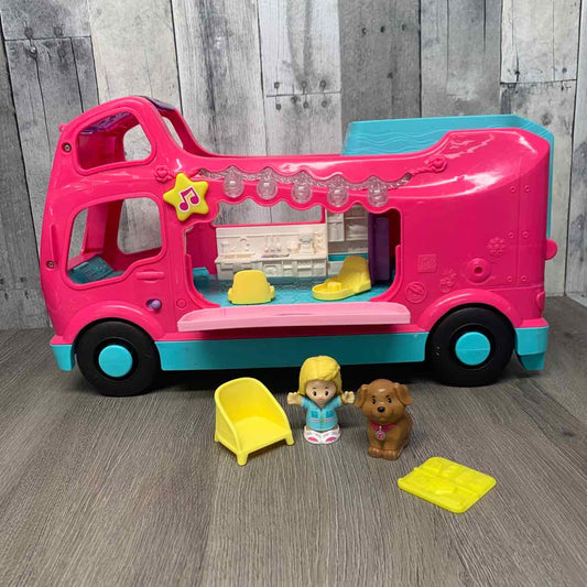 Fisher Price Pink/Blue Little People Set