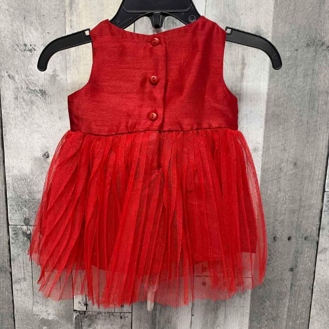 Size 0-3 Months Red Nannette Dress - Party
