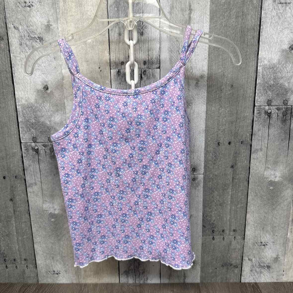 Size 10 Purple Print Mid Brand Tank Top