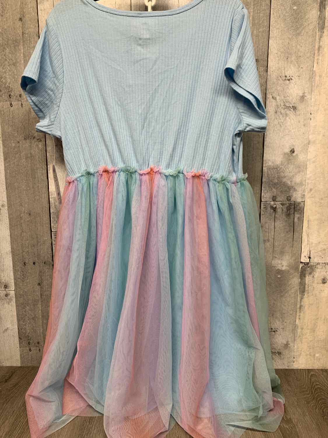 Size 14/16 Blue/Pink Wonder Nation Dress