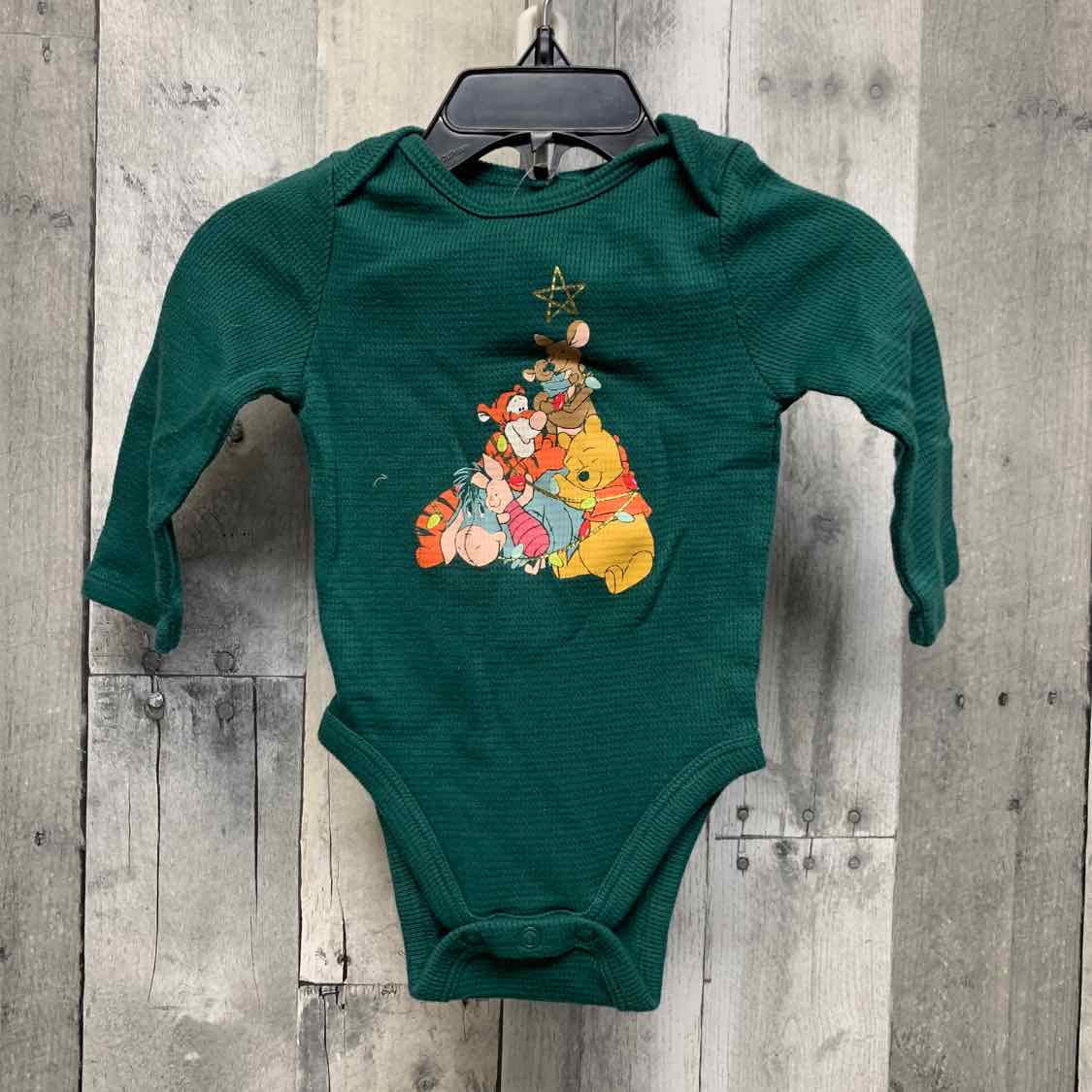Size 9 Months Green Graphic Jumping Beans Bodysuit
