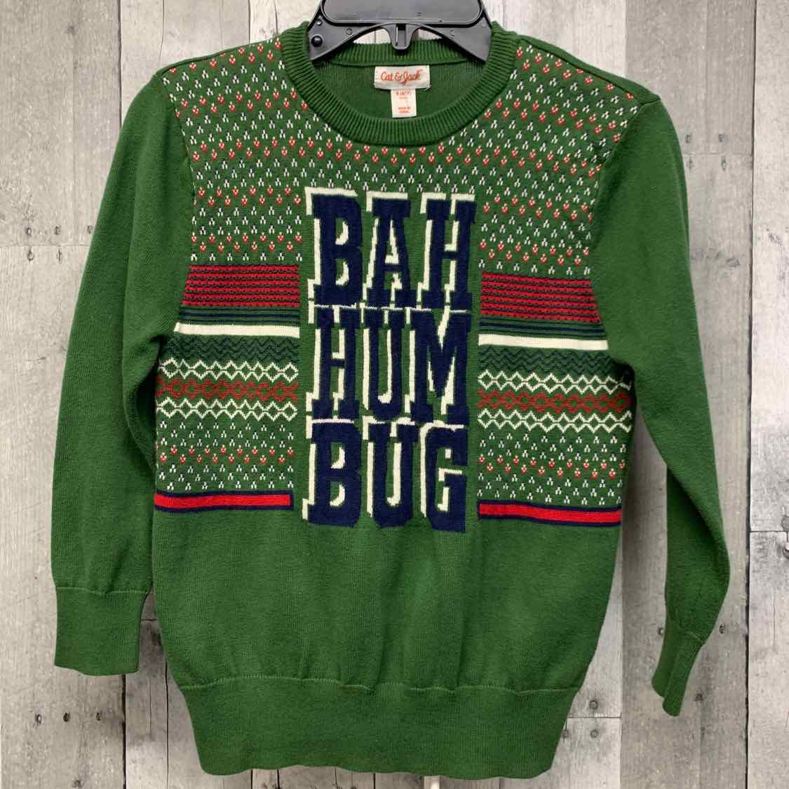 Size Small Green Print Cat & Jack Sweater